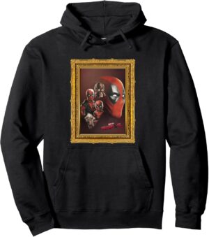 Sweat à capuche Deadpool portrait variant Marvel Deadpool & Wolverine