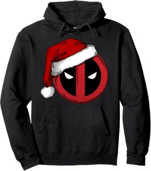 Sweat à capuche Deadpool Marvel Noël Icon Santa Hat coupe classique