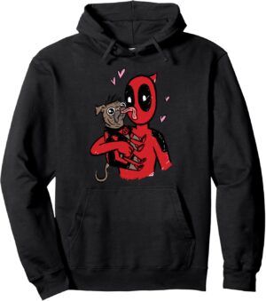 Dogpool Doggy Kisses Doodle, sweat à capuche Marvel Deadpool & Wolverine