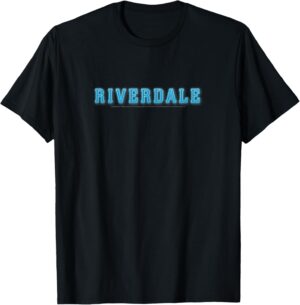 T-shirt Riverdale à logo néon, coupe Femme ou Homme