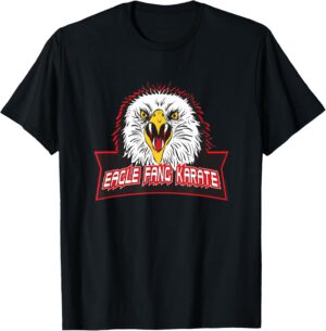 T-shirt Cobra Kai logo Croc d'aigle pour Femme et Fille