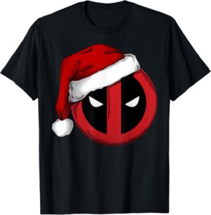 T-Shirt de Noël Deadpool Marvel Icon Santa Hat