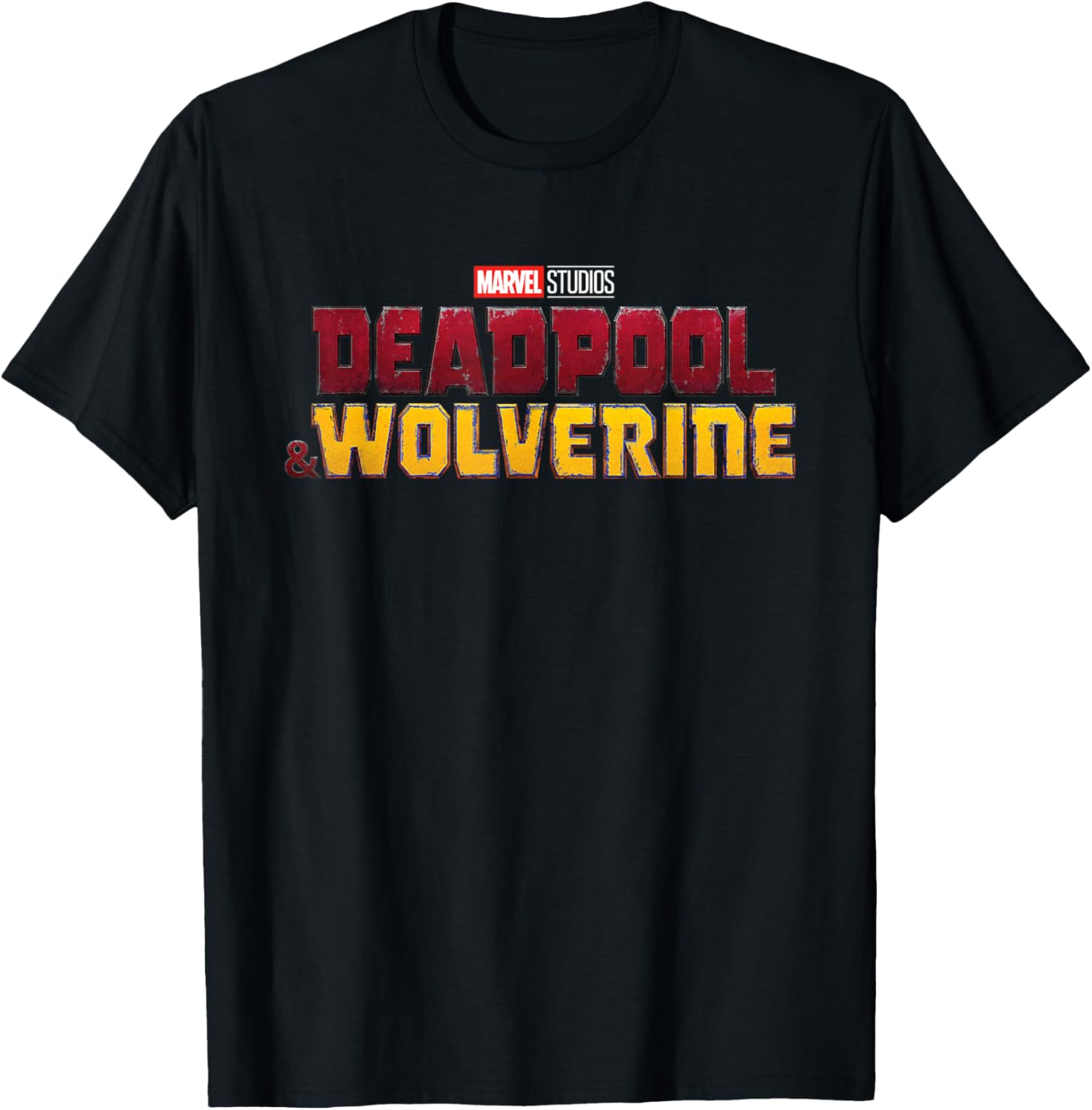 T-shirt logo Deadpool & Wolverine 3 Marvel Studios