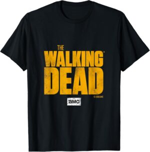 T-shirt logo The Walking Dead pour Femme ou Homme