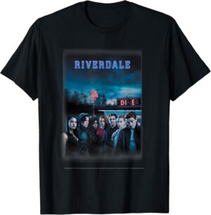 T-shirt Riverdale Die Diner couleur au choix