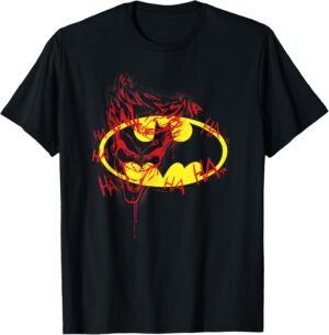 T-shirt Batman Joker graffiti pour Femme et Homme