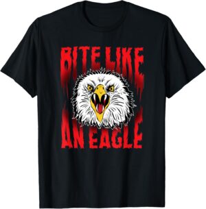 T-shirt Cobra Kai Johnny et Daniel Ombre Mord Comme un Aigle