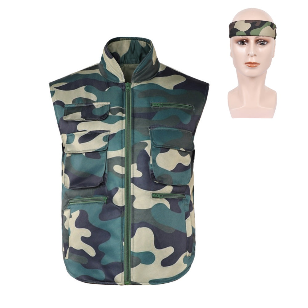Gilet de camouflage cosplay Mike Wheeler Lucas