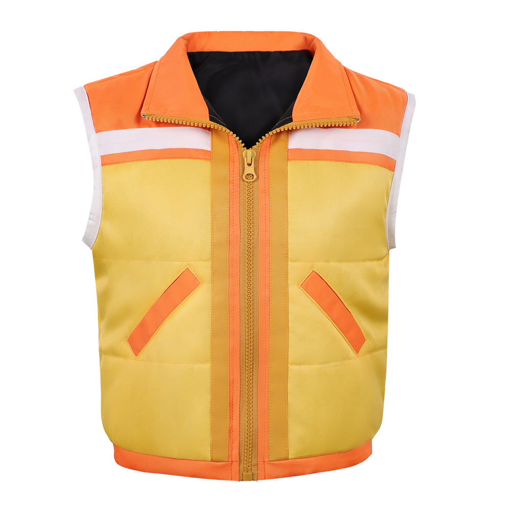 Manteau Jaune Cosplay Dustin Henderson Stranger Things enfant tailles 100-150