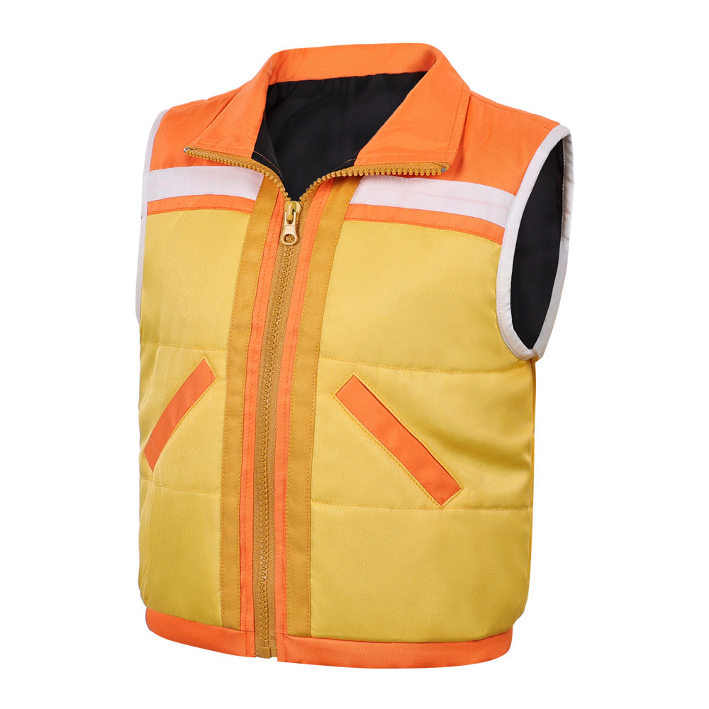 Manteau Jaune Cosplay Dustin Henderson Stranger Things enfant tailles 100-150 – Image 3