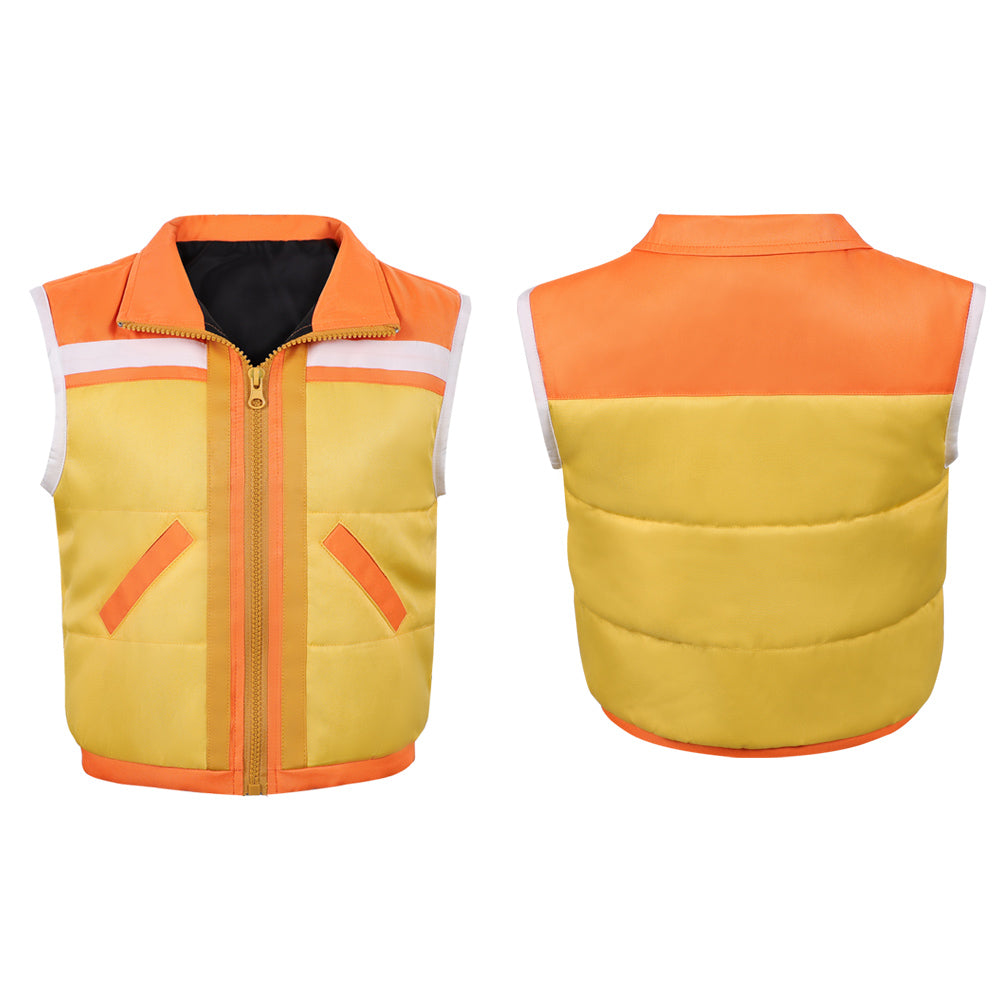 Manteau Jaune Cosplay Dustin Henderson Stranger Things enfant tailles 100-150 – Image 8