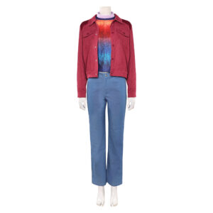 Costume cosplay Max Mayfield rouge et bleu