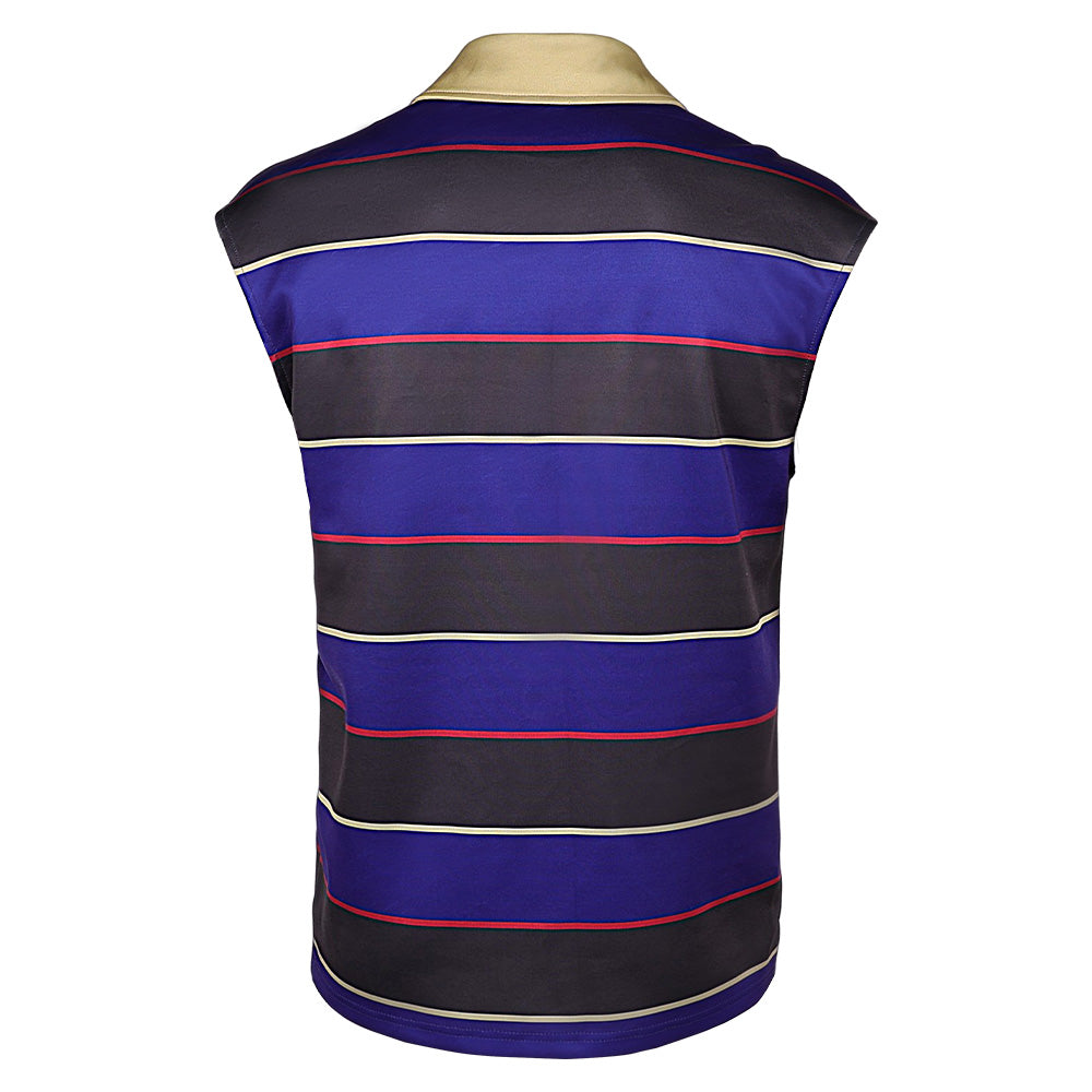 Gilet Rayé Violet et Noir Mike Wheeler Stranger Things Saison 5 Cosplay – Image 2