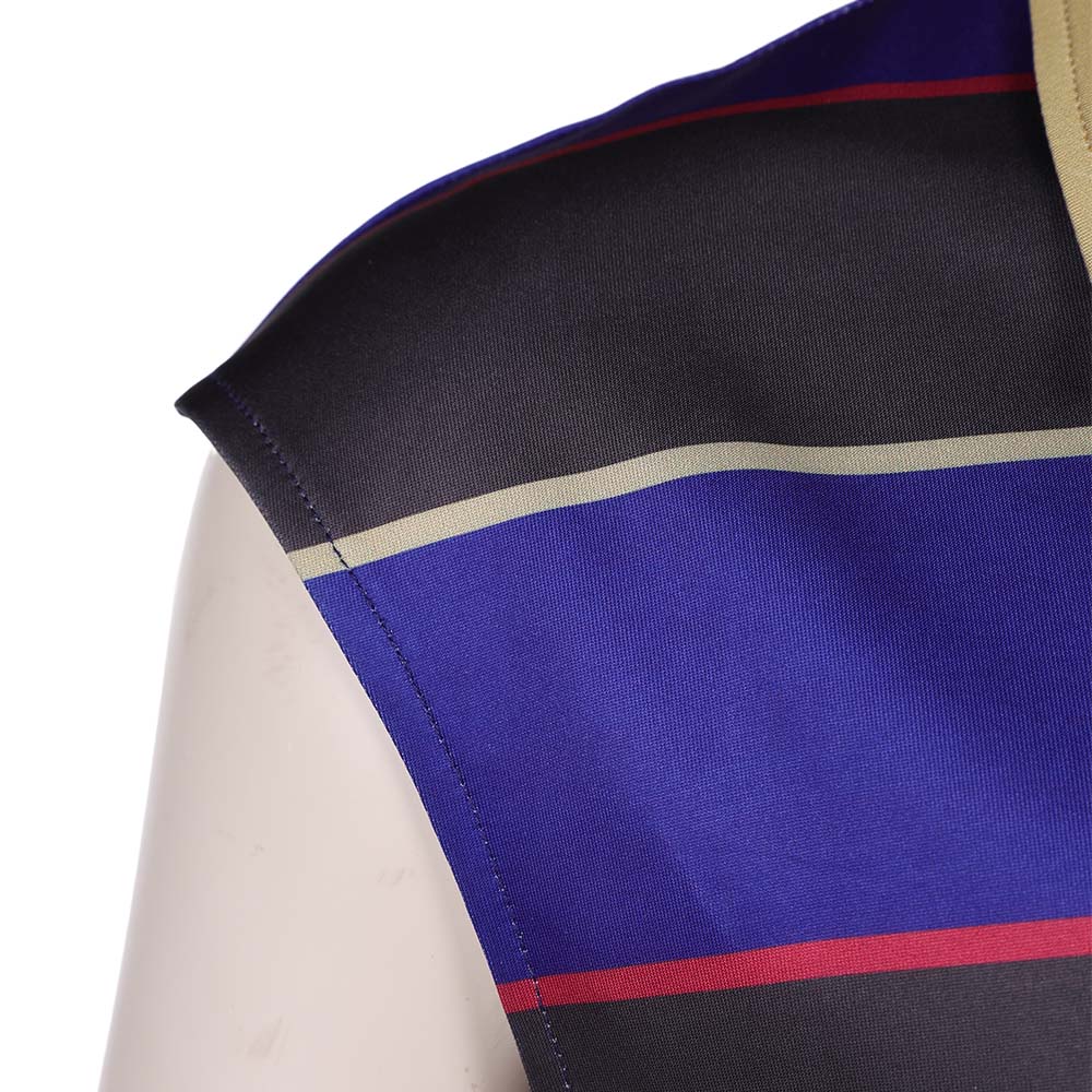 Gilet Rayé Violet et Noir Mike Wheeler Stranger Things Saison 5 Cosplay – Image 7