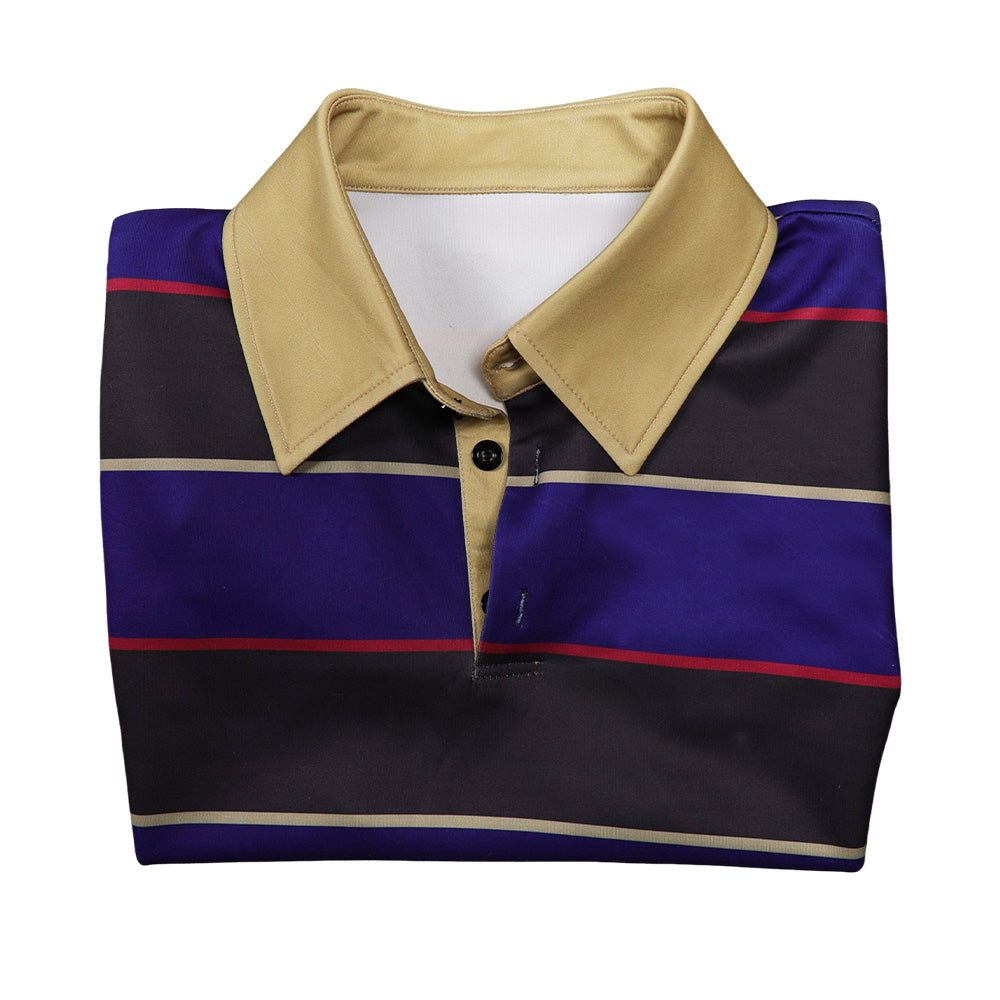 Gilet Rayé Violet et Noir Mike Wheeler Stranger Things Saison 5 Cosplay – Image 8