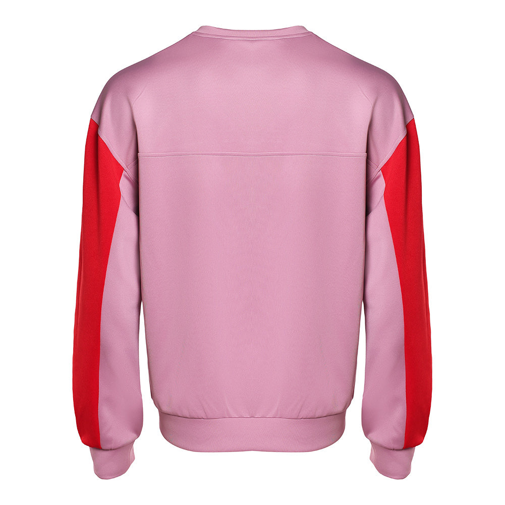 Sweat-shirt cosplay Steve Harrington - Stranger Things Saison 5 Rose et Rouge – Image 2