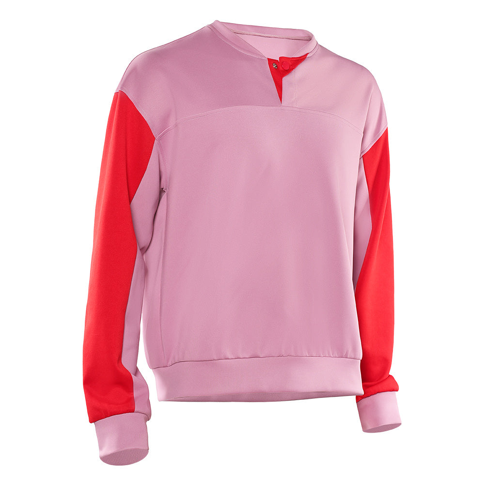 Sweat-shirt cosplay Steve Harrington - Stranger Things Saison 5 Rose et Rouge – Image 4