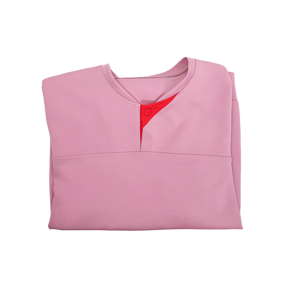 Sweat-shirt cosplay Steve Harrington - Stranger Things Saison 5 Rose et Rouge – Image 7
